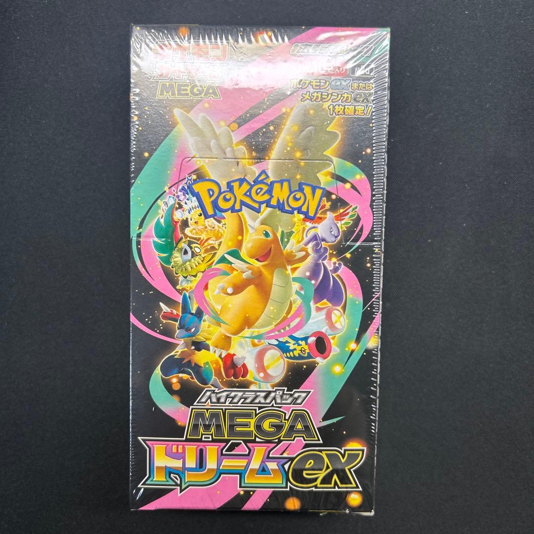 シュリンク付き ポケモンカード MEGA ドリーム ex　1BOX