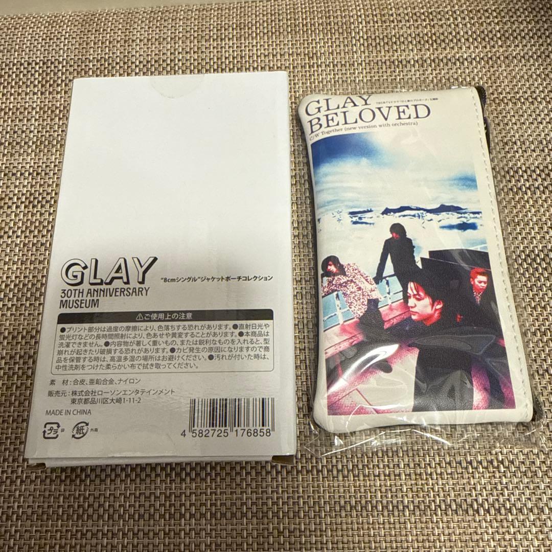 GLAY ポーチ 8cmシングル ジャケットポーチコレクション BELOVED