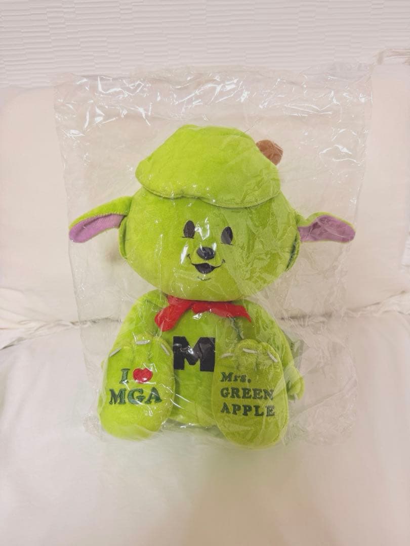 やま‼︎【新品未開封】Mrs. GREEN APPLE メメルぬいぐるみ 明日発送 新品 未開封 Mrs GREEN APPLE メメル ぬいぐるみキーホルダー