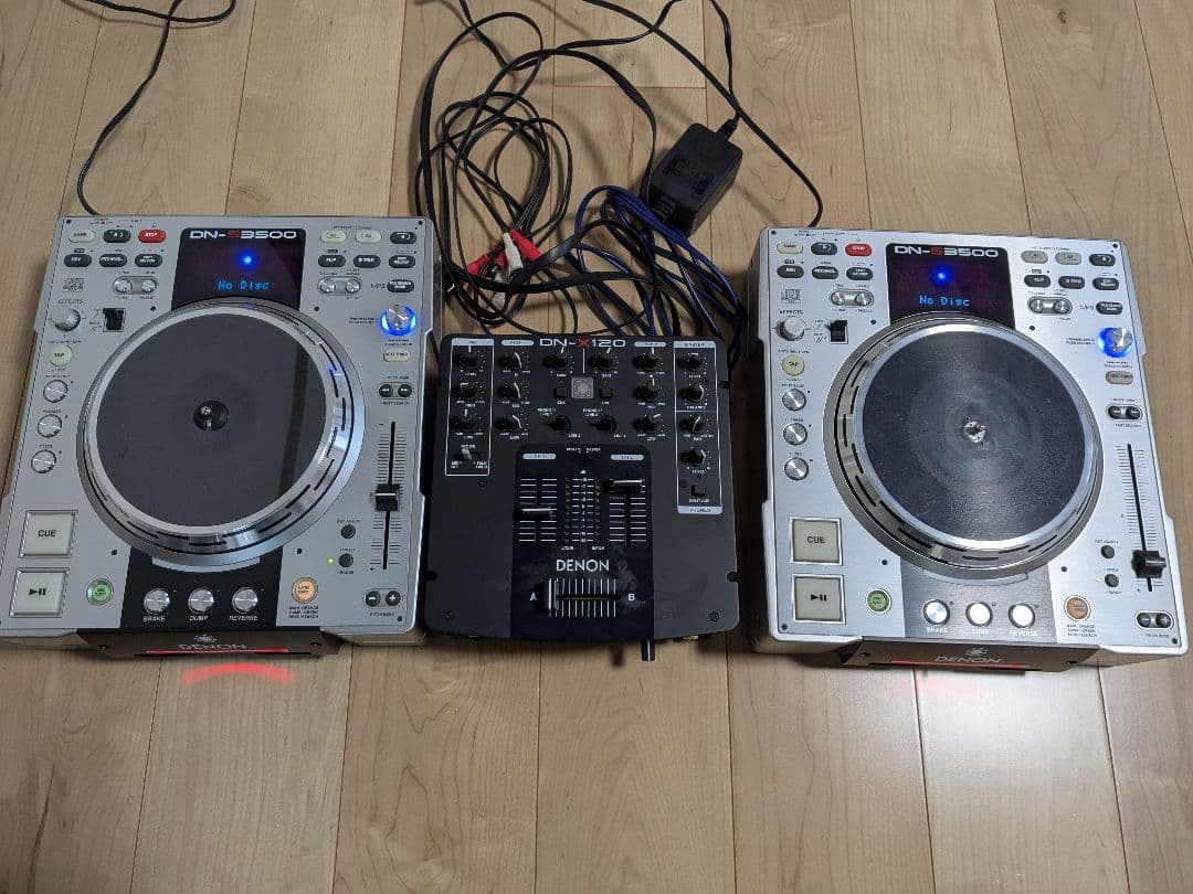 DENON DN-S3500 CDJ 2台セット+DJミキサー