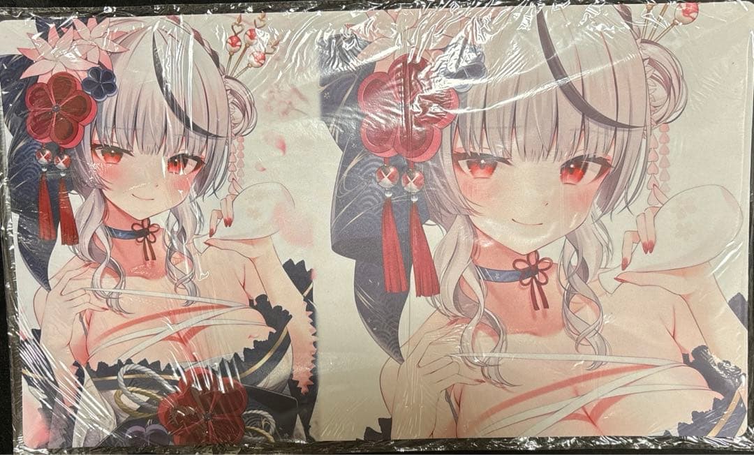 沙花叉クロヱ　花魁 ver. プレイマット 正規品 ホロライブ 白詰草 Amazon.co.jp: 沙花叉クロヱ 沙花叉クロエ プレイマット ラバーマット