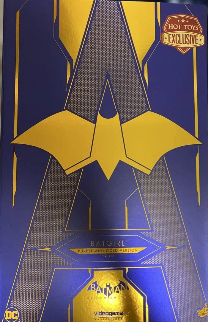 ホットトイズ バットマン アーカム・ナイト バットガール（パープル