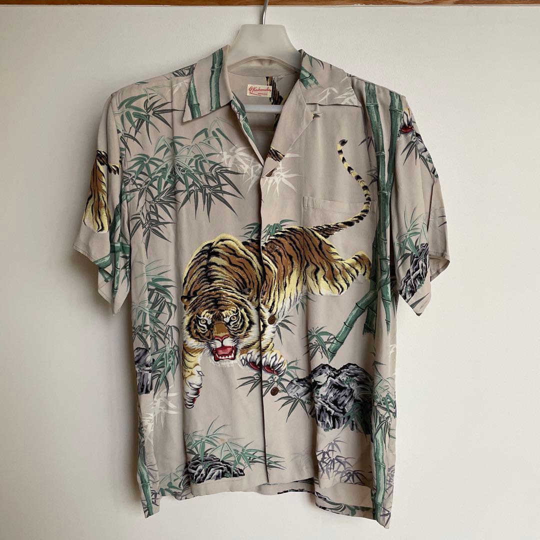 サンサーフ　SS32946 サイズM トラ柄