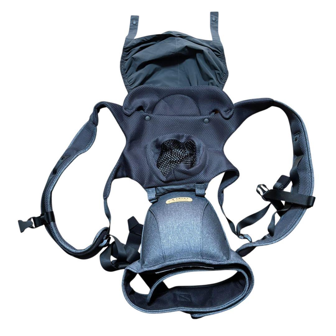 LOVOTキャリーシート グレー BABY＆Me ラボット 抱っこ紐 初のお出かけアイテムが登場！ 待望の「LOVOTキャリーシート」が4月15