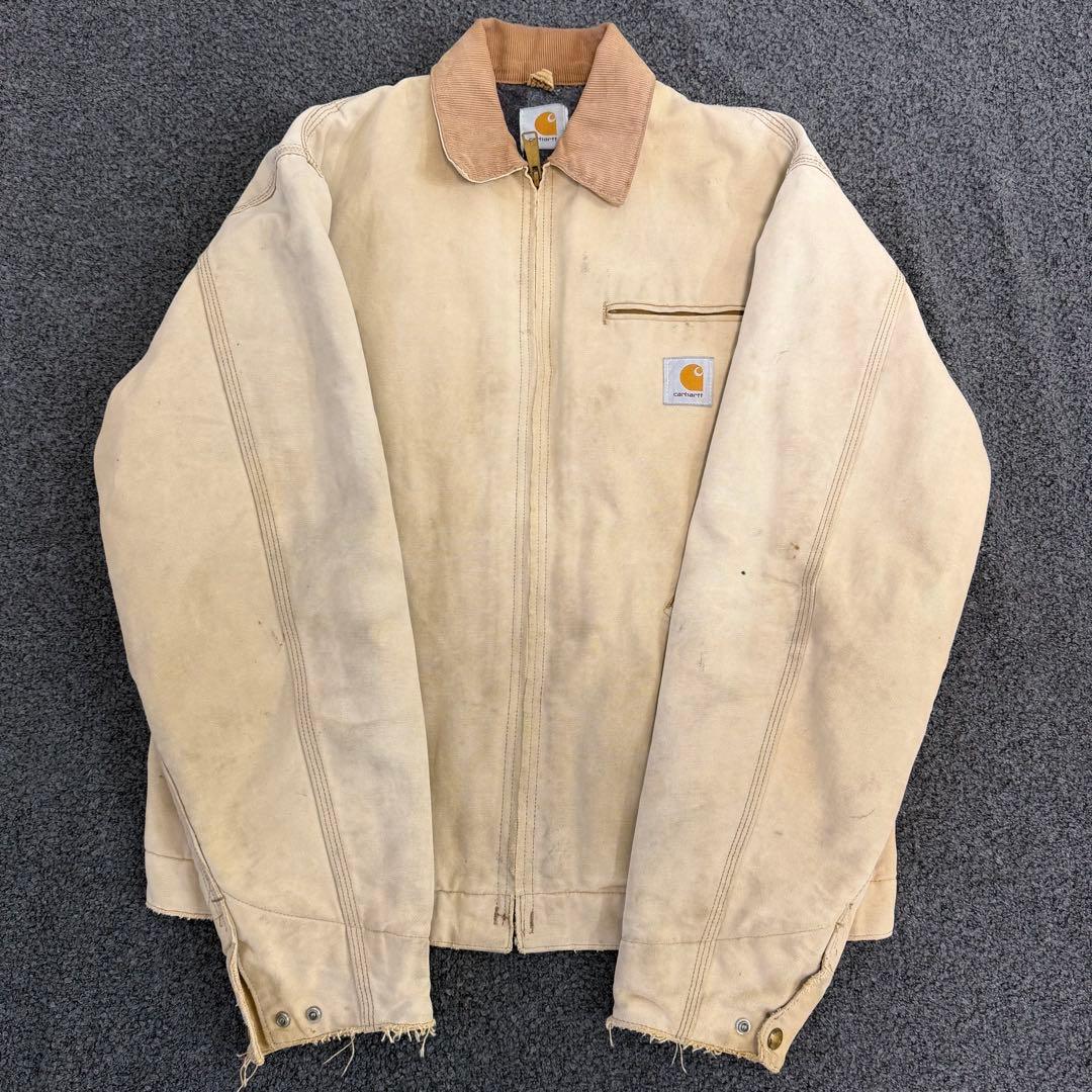 カーハート　デトロイトジャケット　USA製　Carhartt フェード　アメリカ