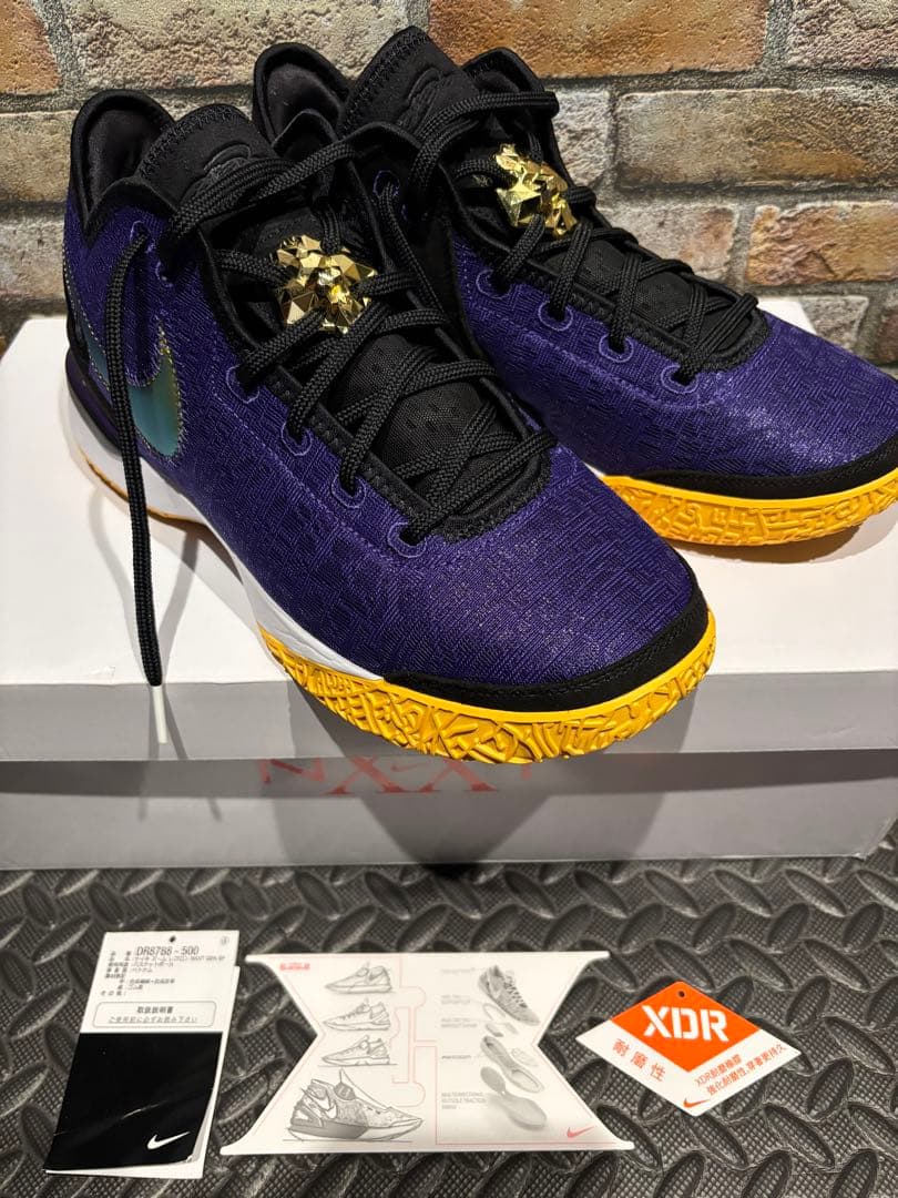 なおなお⭐︎Nike lebron NXXT GEN EPレイカーズ⭐︎ Nike Zoom LeBron NXXT Gen AMPD First Game PE - Jan 2024 - FJ1566