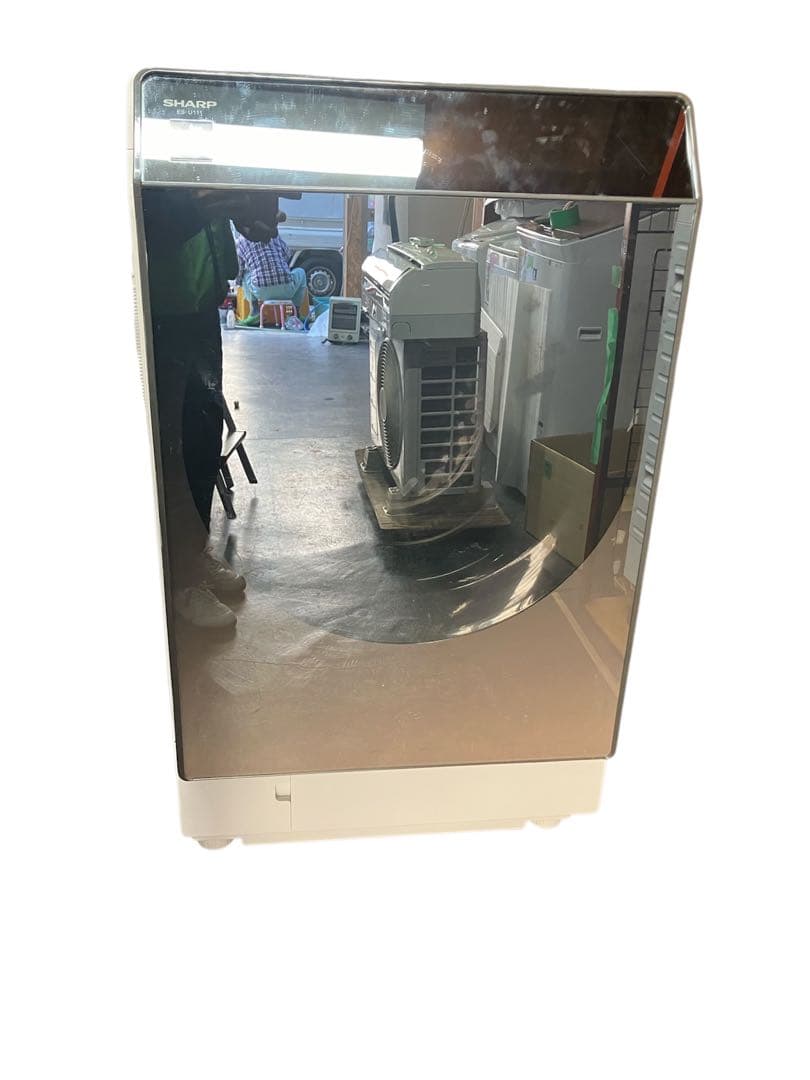 大阪引取限定　SHARP ドラム式洗濯乾燥機 ES-U111-TL