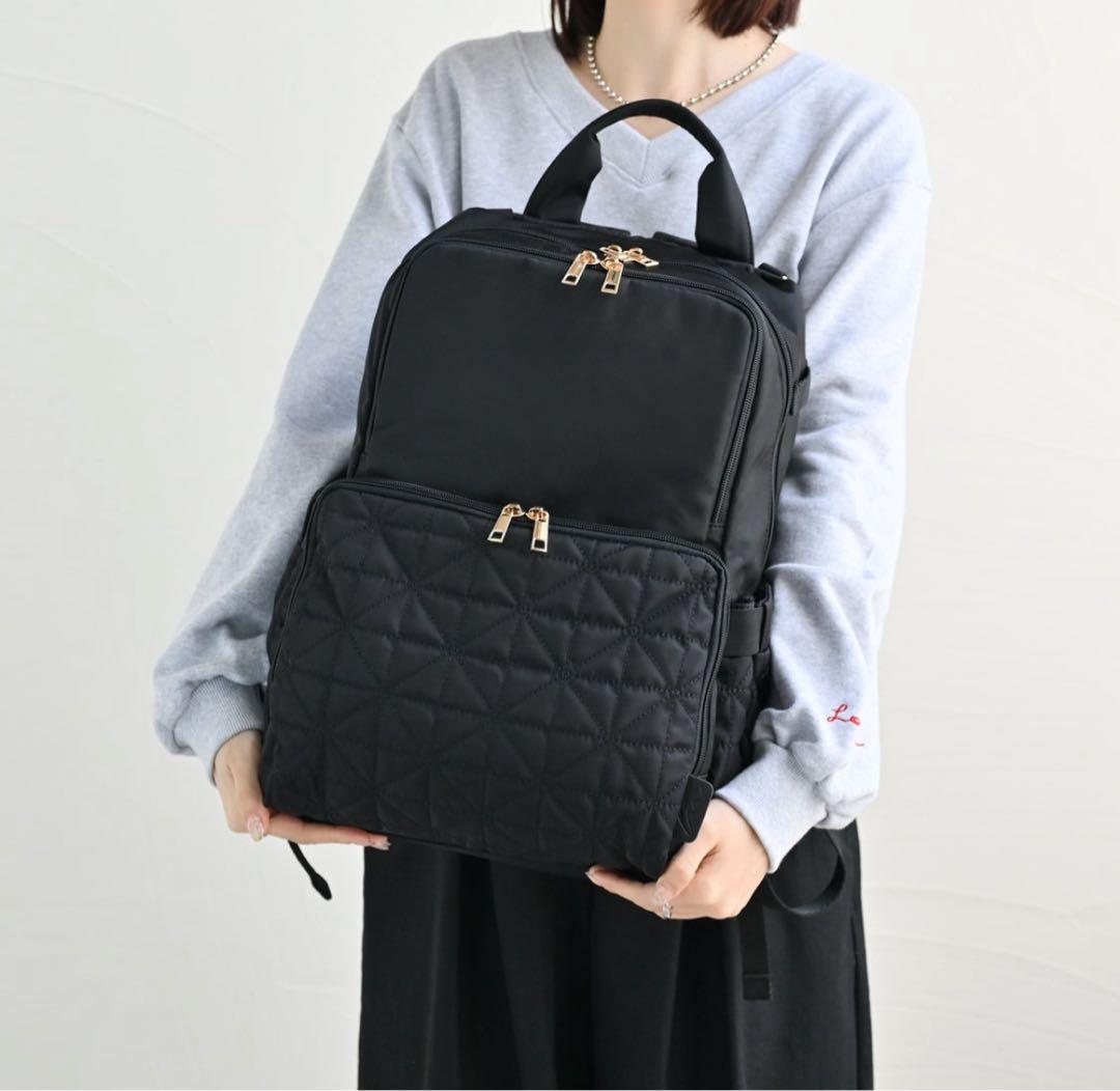 MUMU 高性能マザーズバッグ　　ブラック