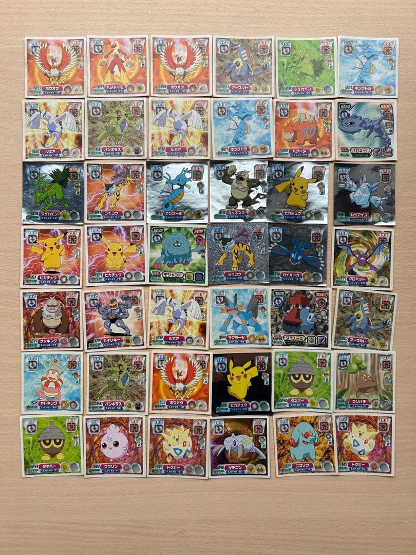 ポケモンシール列伝 170枚 バラ売無 - メルカリ
