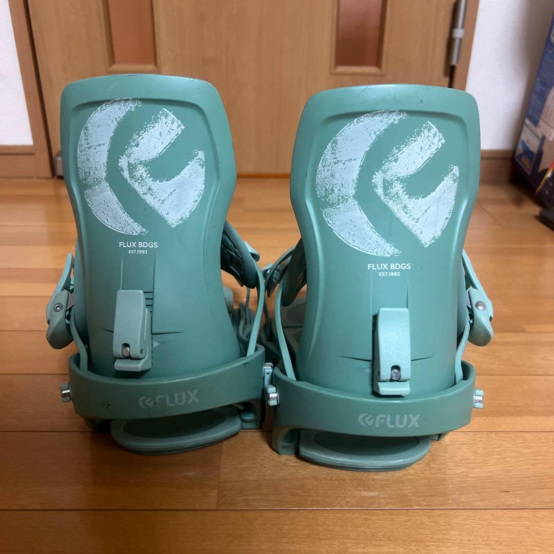FLUX BDGS スノーボード ビンディング グリーン