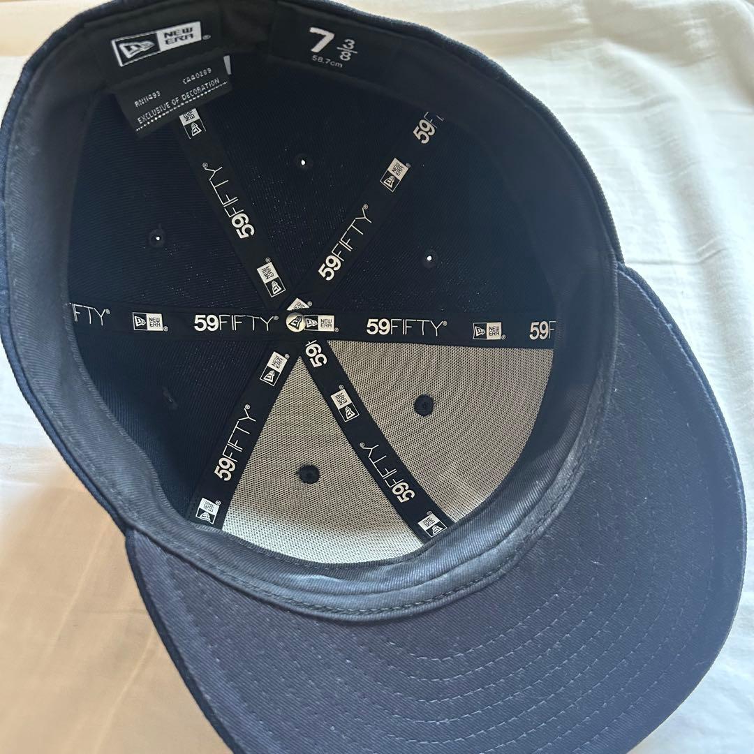 Da-iCE 和田颯 how ロゴ刺繍 キャップ ネイビー 7 3/8 商品詳細Da-iCE