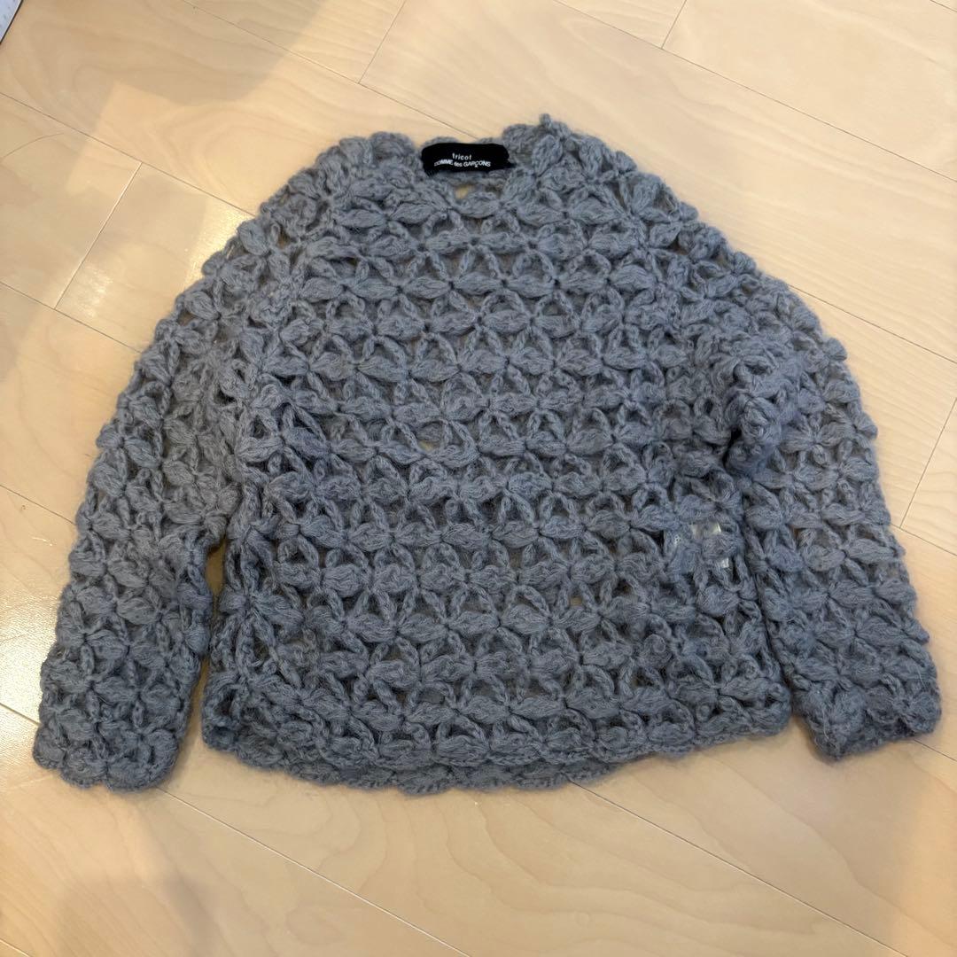 tricot COMME des GARCONS グレー セーター
