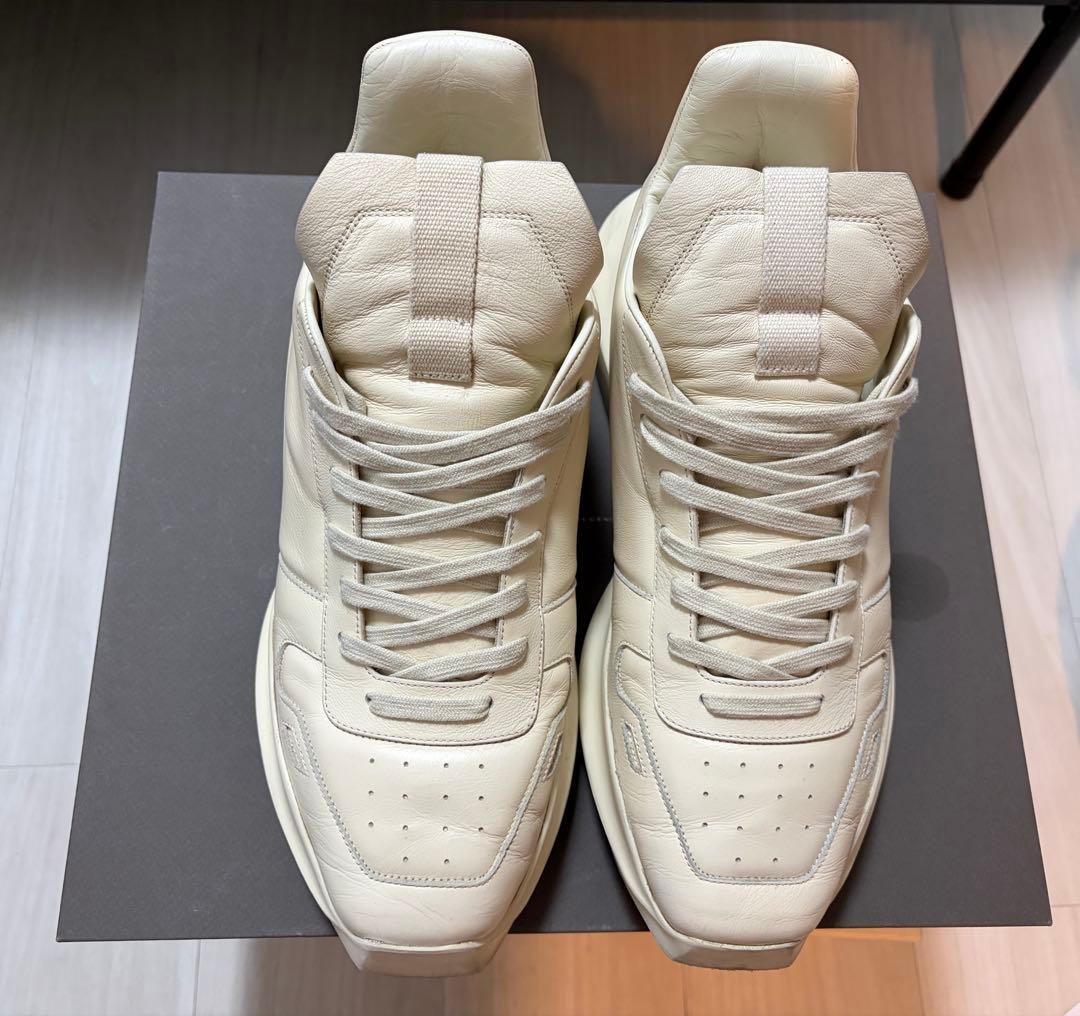 Rick Owens GETH RUNNER レザースニーカー