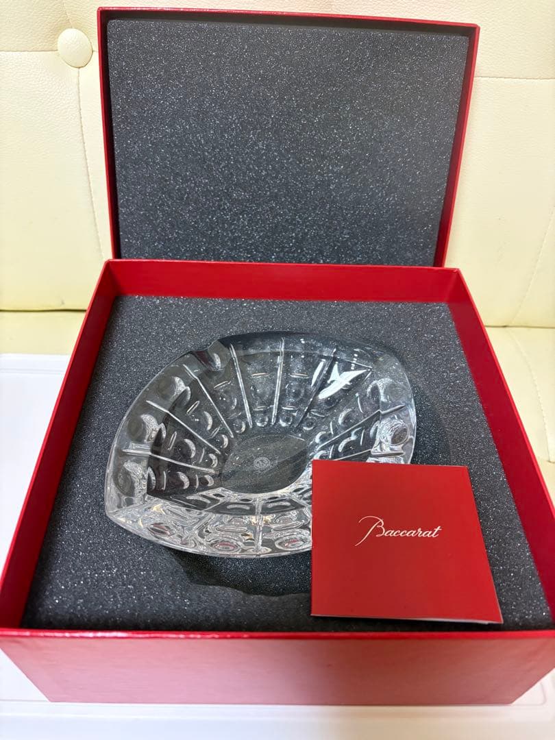 Baccarat クリスタル灰皿