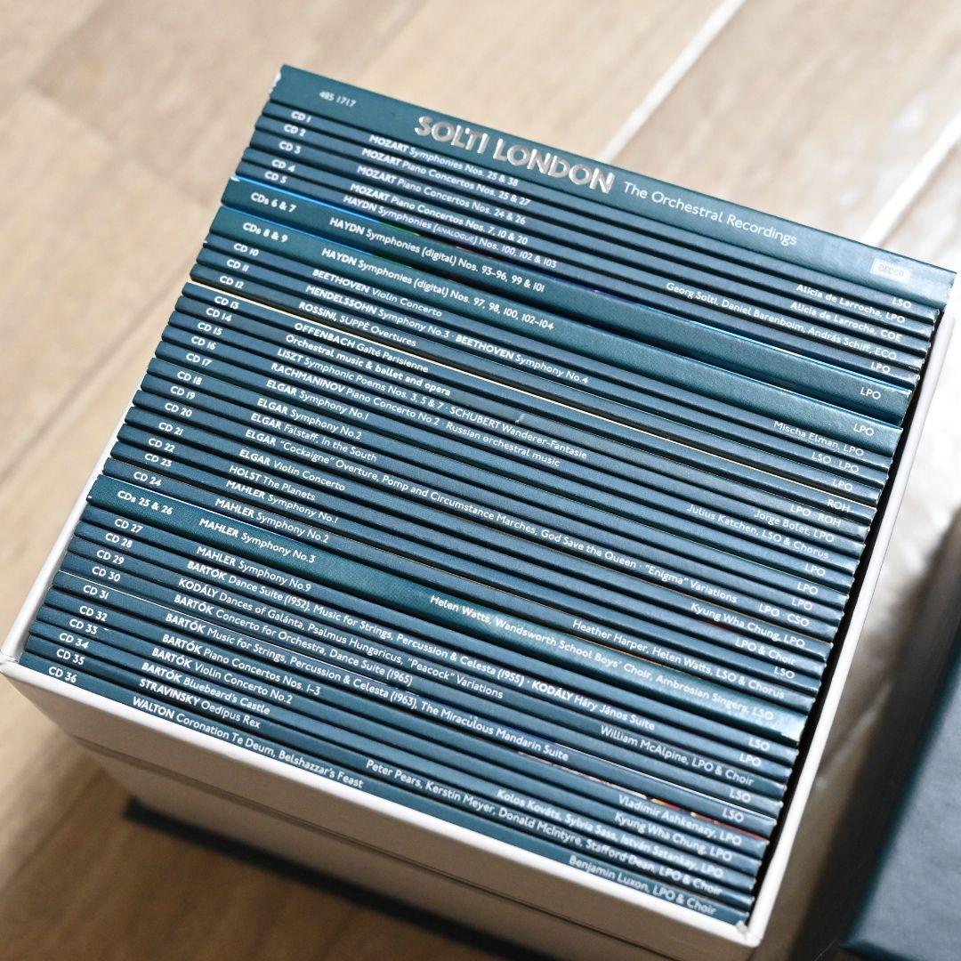 じ*た様 ゲオルグ・ショルティ／ロンドン管弦楽録音全集（36CD