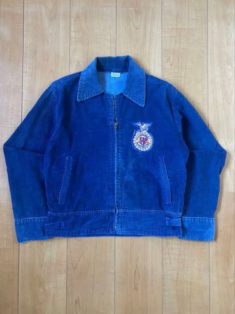60-70s FFAジャケット TALONジップ サイズ34 Texas