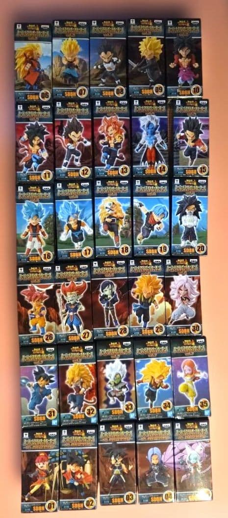 【未開封品】ドラゴンボールヒーローズ コレクタブル フィギュア30点セット