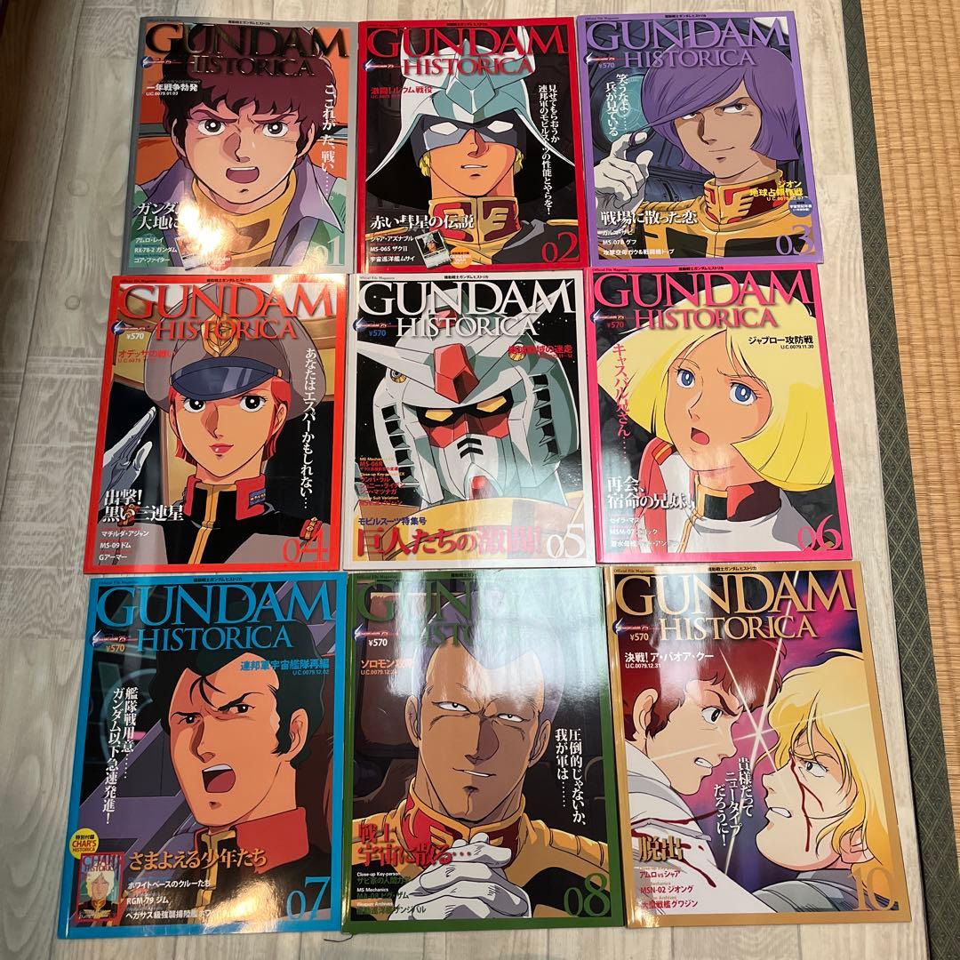 ガンダムヒストリカ ガンダムファクトファイルセット - メルカリ