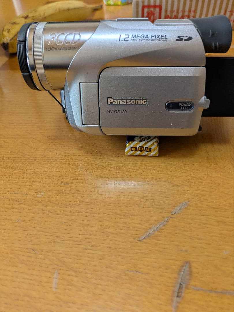 Panasonic ビデオカメラNV-GS120、良品。 希少 動作品 Mini DV
