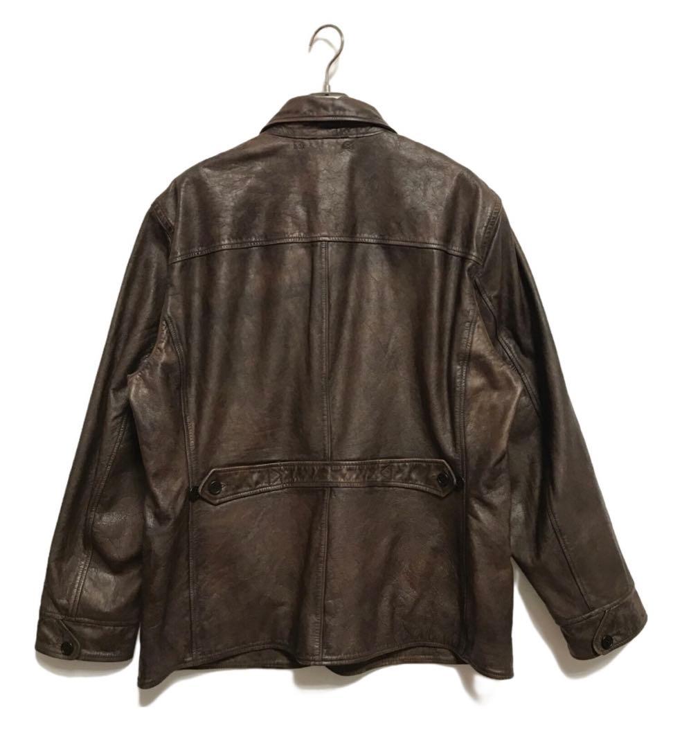 G*n様 【定価30万超え】RRL カウレザー カーコートXXL キムタク - メルカリ
