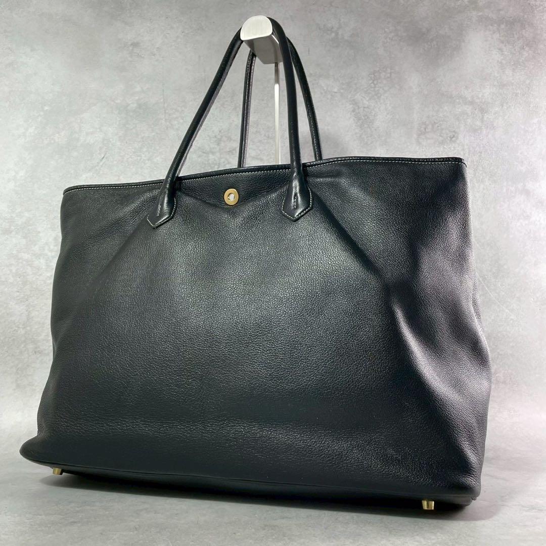 シセイ 946 トートバッグ オールレザー A4可 肩掛け ブラック ビジネス