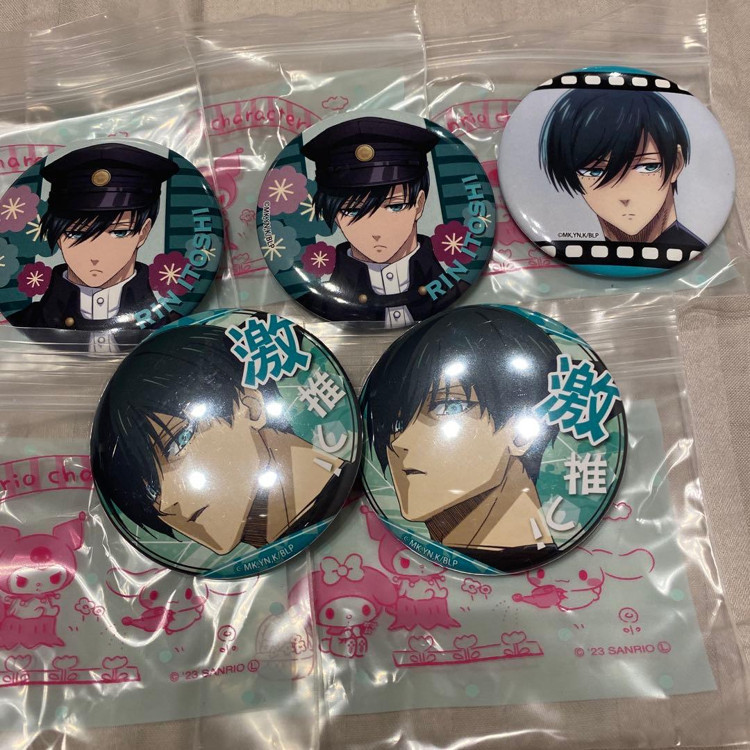 アニメキャラクター 缶バッジ 5個セット 糸師 凛 - メルカリ