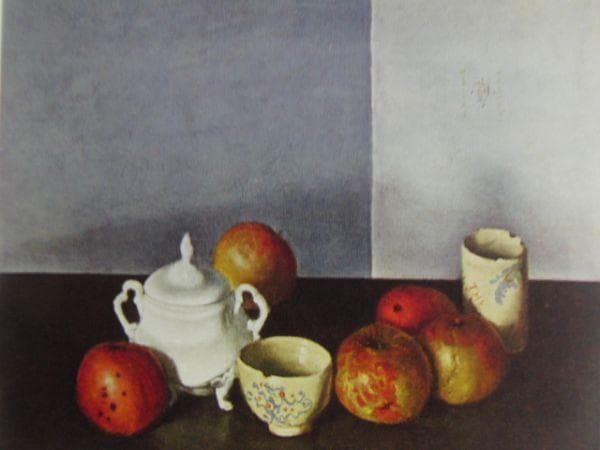 岸田 劉生、【静物】、年代物、希少画集画、状態良好、新品高級額装付