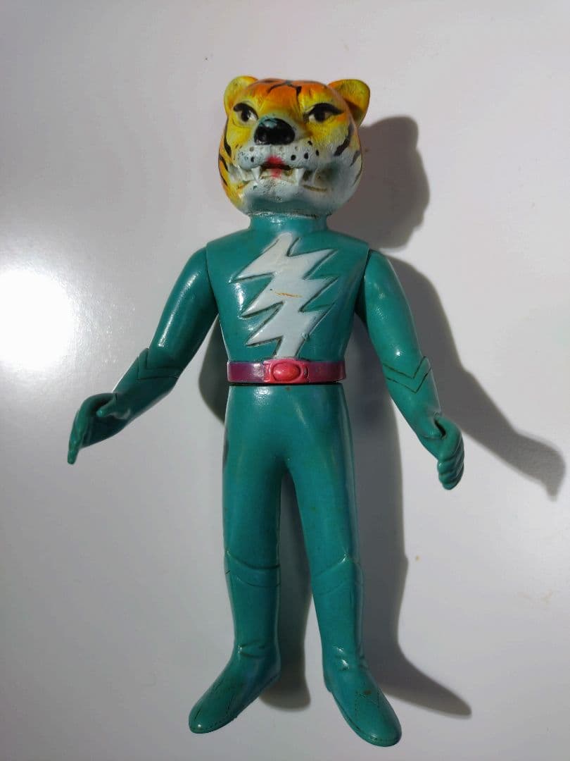 ブルマァク☆鉄人タイガーセブン☆1970年代の希少ソフビフィギュア☆約13cm