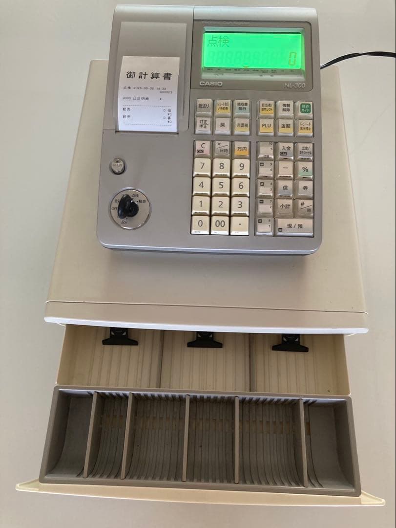 リリCASIO レジスター TE-340/NL-300