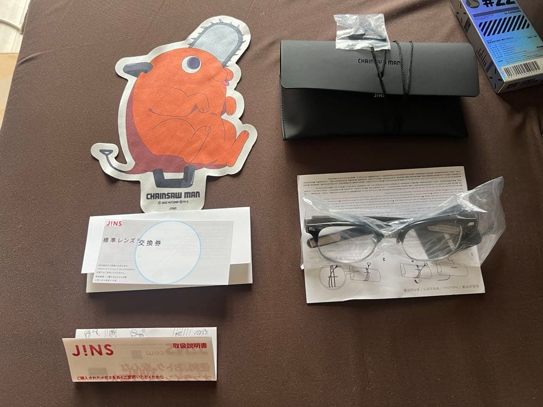 チェンソーマン JINS メガネ チェンソーマンモデル 新品未使用