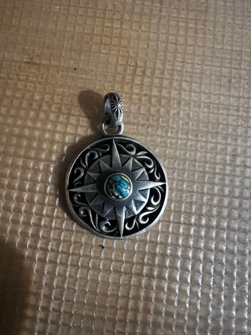 ロックSAAD ターコイズ ペンダントトップ