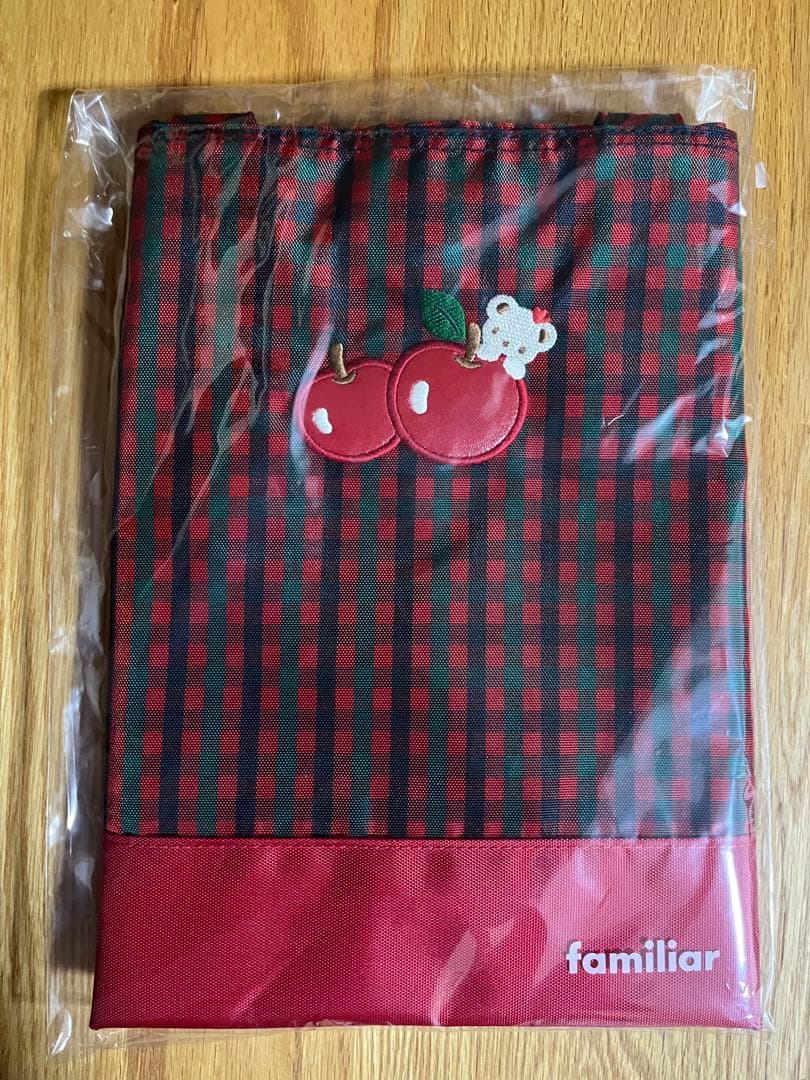 完売品‼️早い者勝ち‼️ファミリア レッスンバッグ　赤チェック レッスンバッグ | ファミリア公式サイト