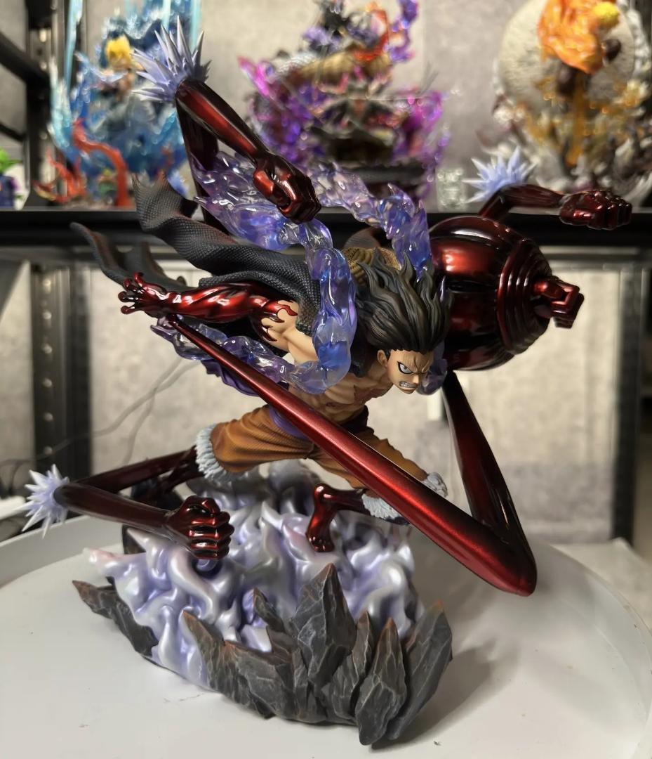 ワンピース 透明パーツ ルフィ ギア4 スネイクマン フィギュア