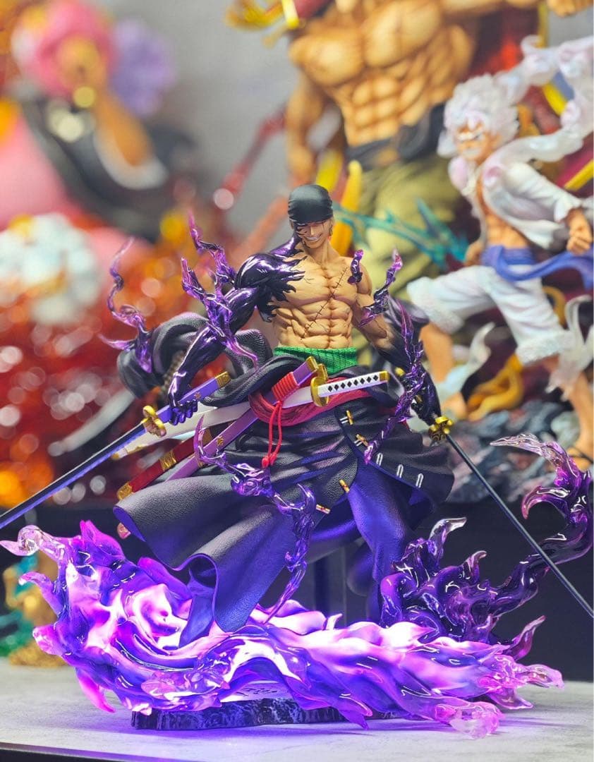 ワンピース ゾロ 【閻魔 呪印】ガレージキット フィギュア POP 1/8