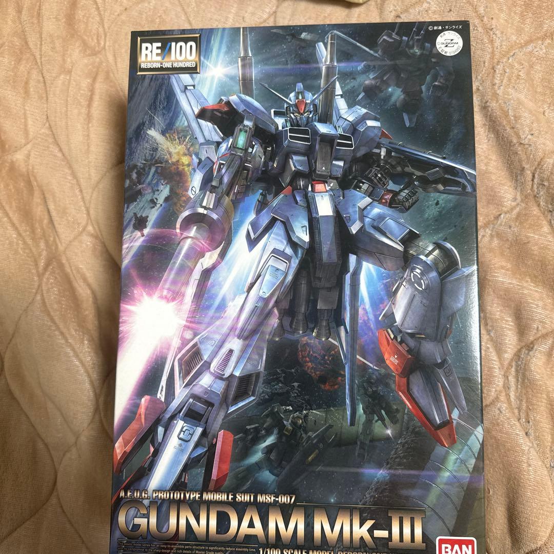 新品未組み立て　バンダイ RE／100 ガンダムMk-III ガンダムマークⅢ