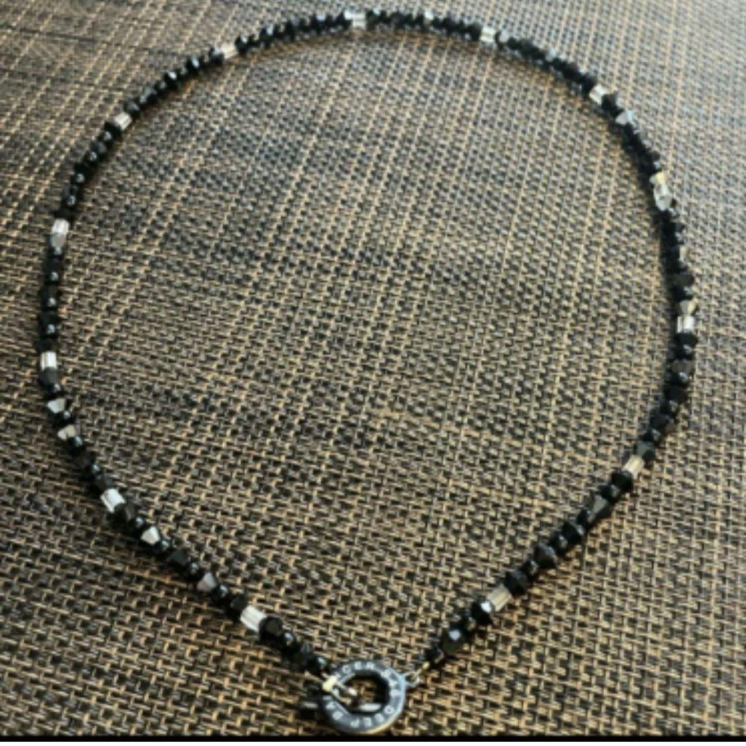 ヤジロ ネックレス 846 4シリーズ black×black 50cm