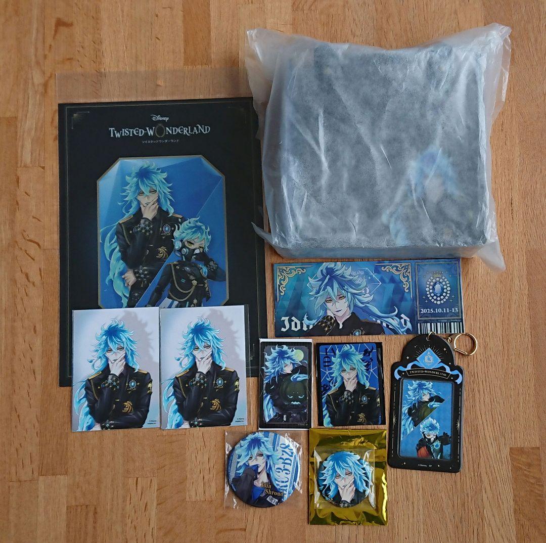 ツイステ イデア ブレイジングジュエル アクリルスタンド 缶バッジ