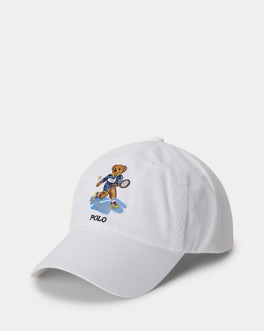 全豪オープンテニス2026 Poloベアボールキャップ（ポロラルフローレン）帽子