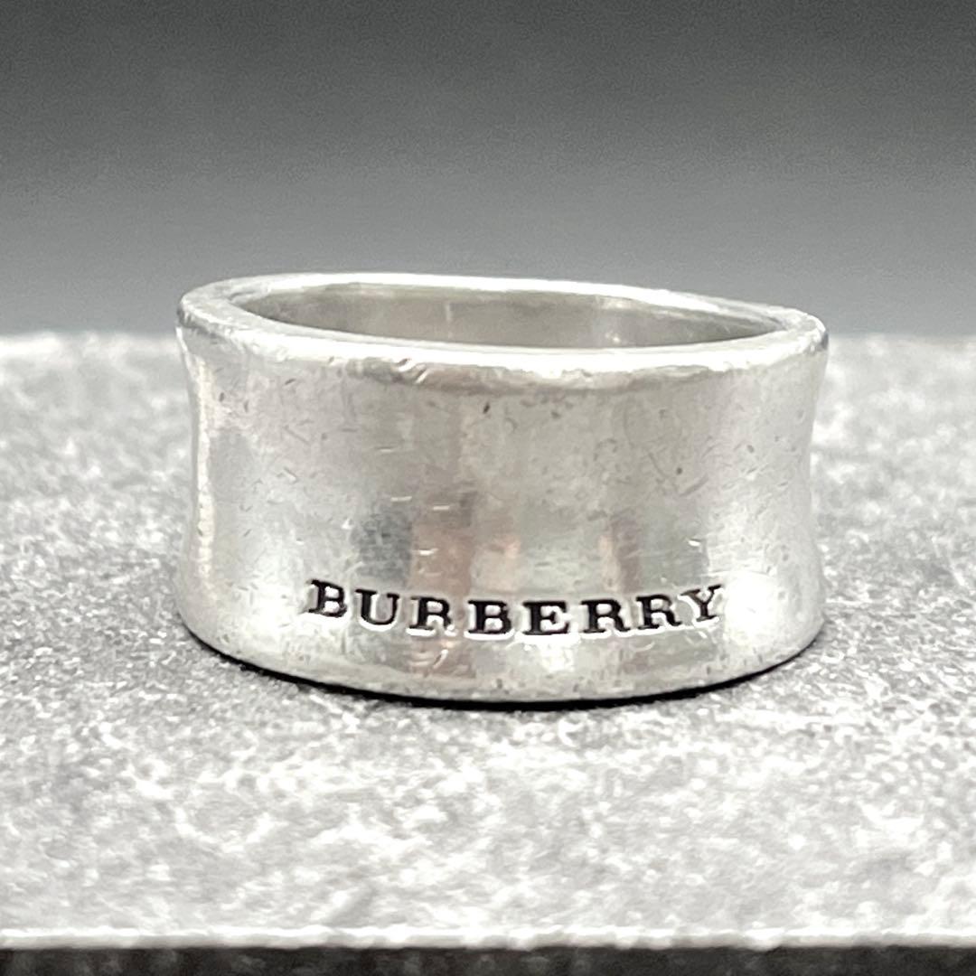 BURBERRY バーバリー クラシックワイドリング 指輪 メンズ　15号