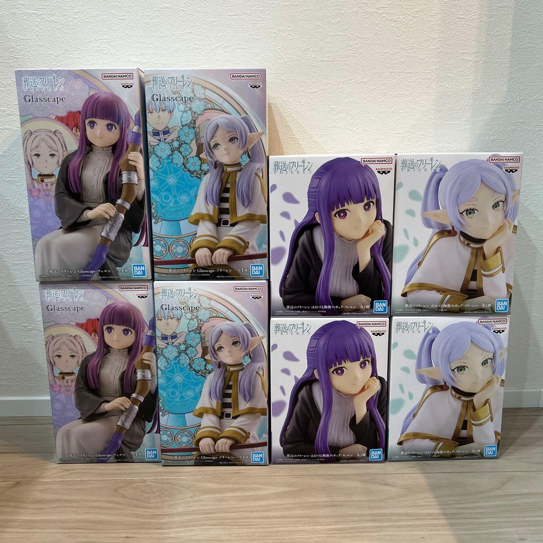 葬送のフリーレン　Glasscape 胸像　フリーレン　フェルン