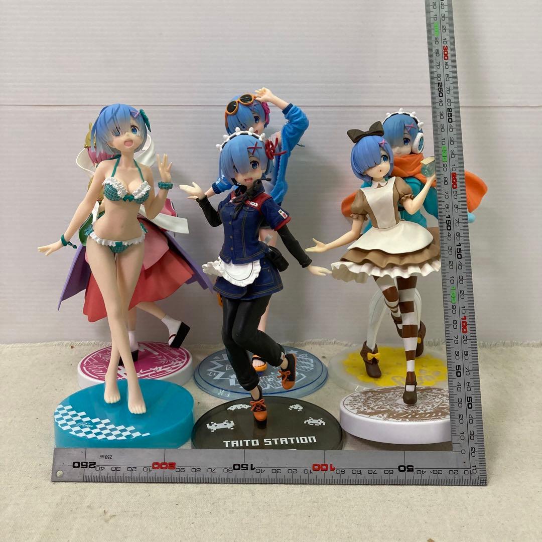 Re：ゼロから始める異世界生活 フィギュア レム 6体 まとめ - メルカリ