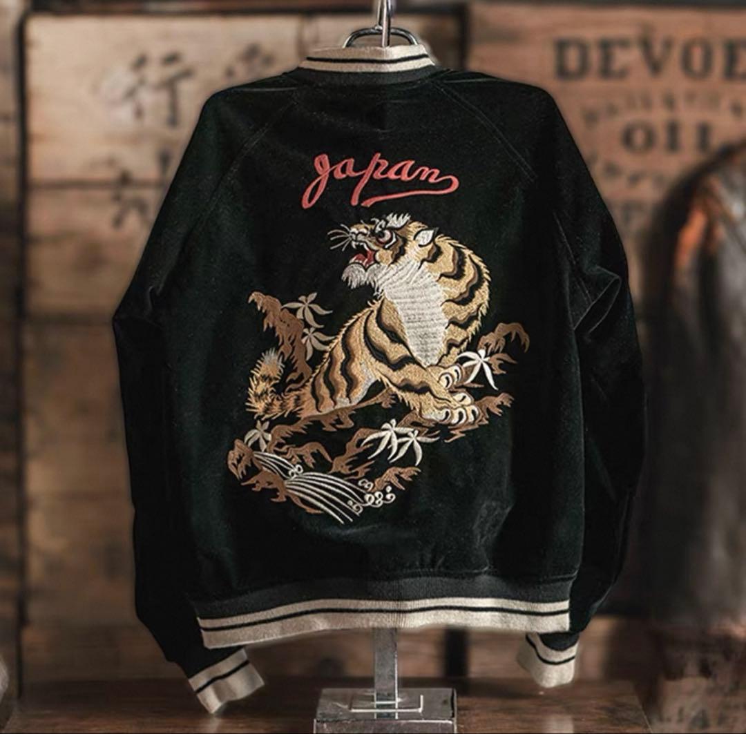 期間限定！Lサイズ　50's別珍スカジャン両面リバーシブル