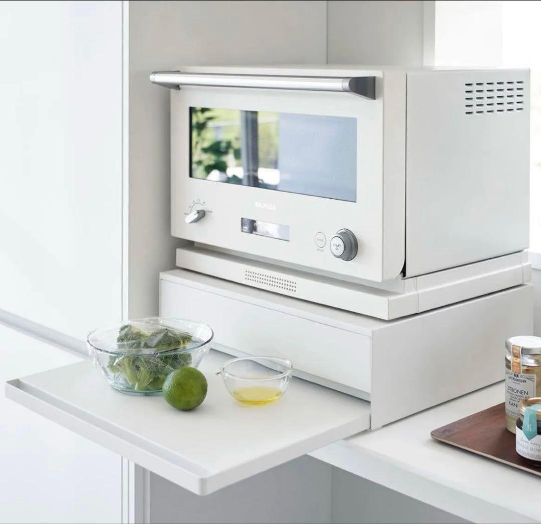 新品未開封⭐︎tower⭐︎レンジ下ラック⭐︎白山崎実業