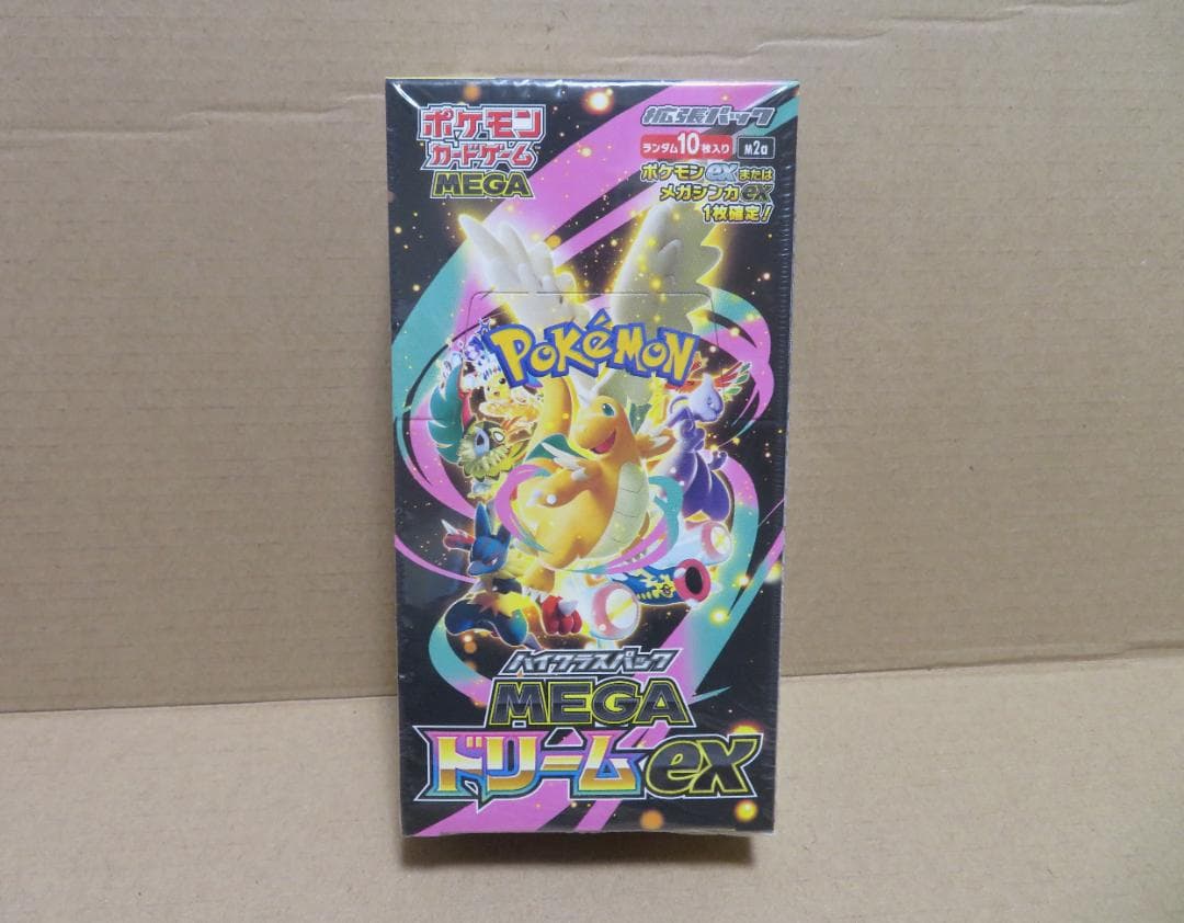 ポケモンカード 新品未開封 メガドリームex 1BOX シュリンク付