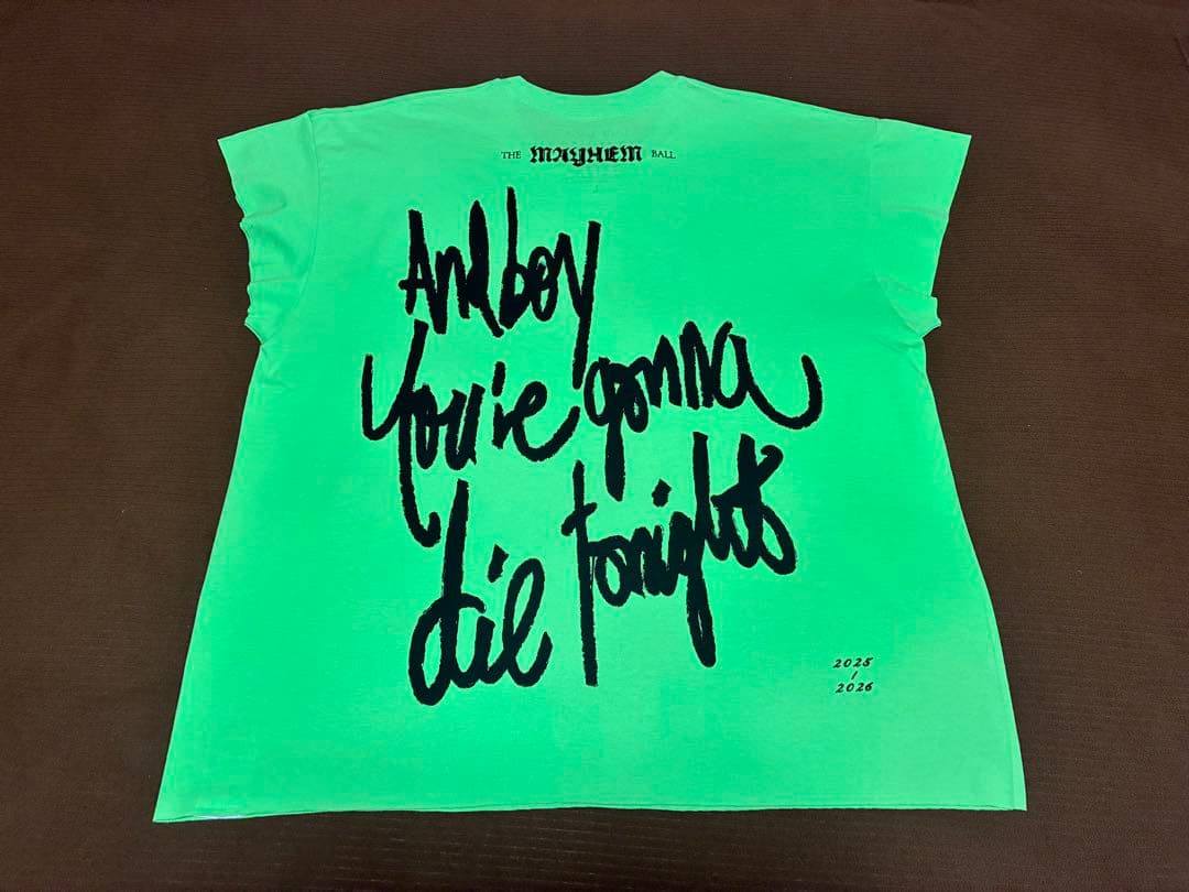 11/14まで値下げ LadyGaga 2026 MAYHEM Ball KILLAH Tシャツ L LADY