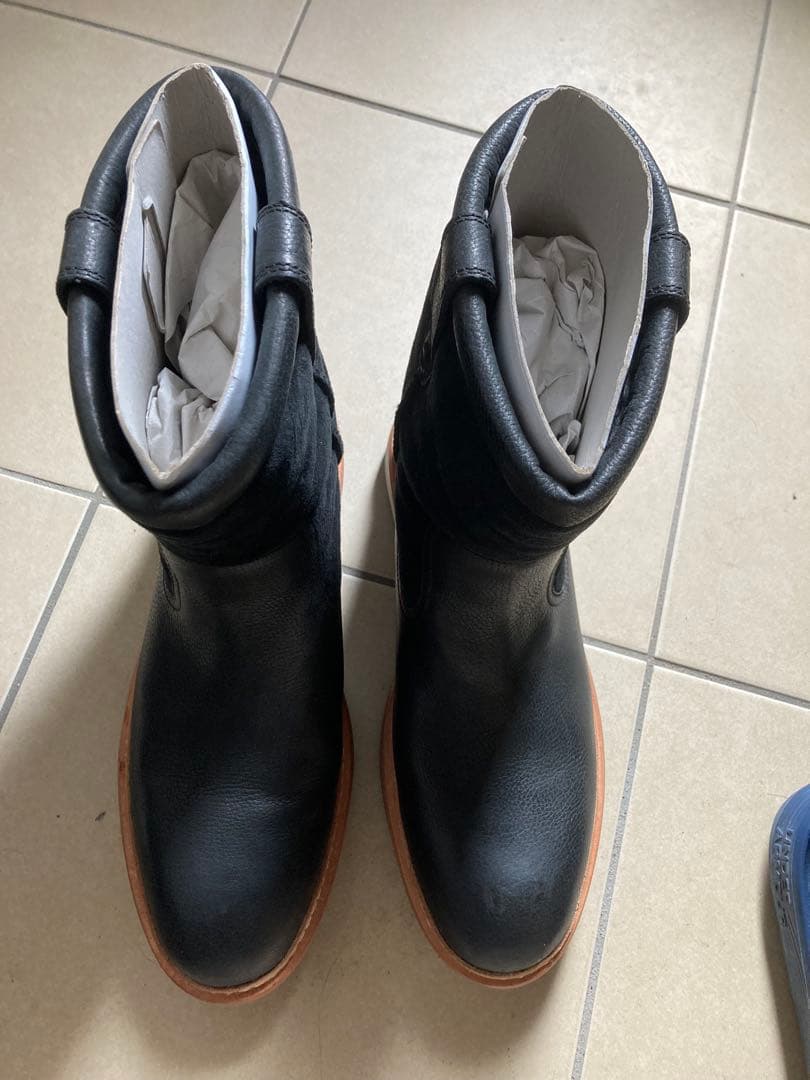 UGG ブラックショートブーツ サイズ8