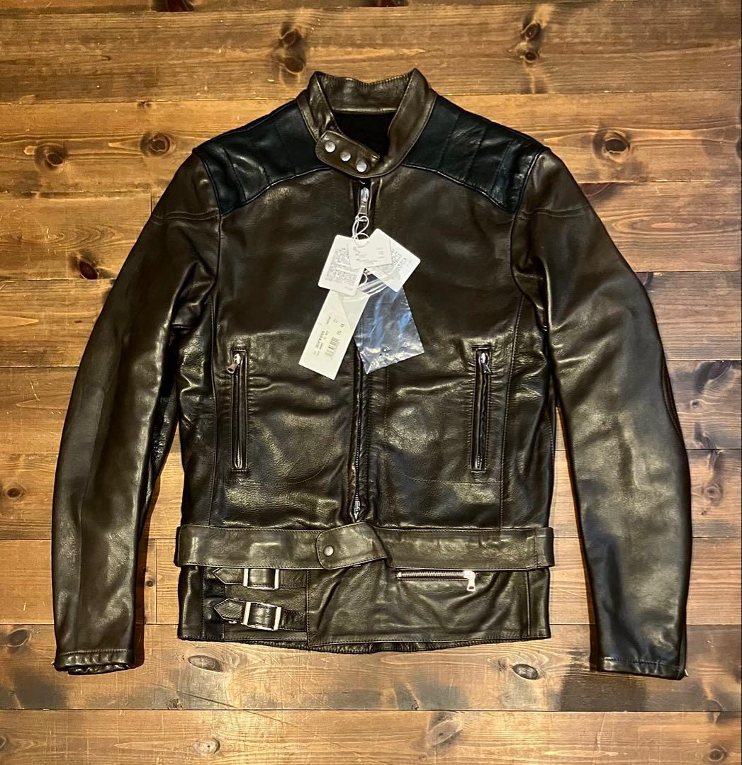 名作 05AW マルタンマルジェラ 本人期鹿革ライダース 48 国内正規タグ