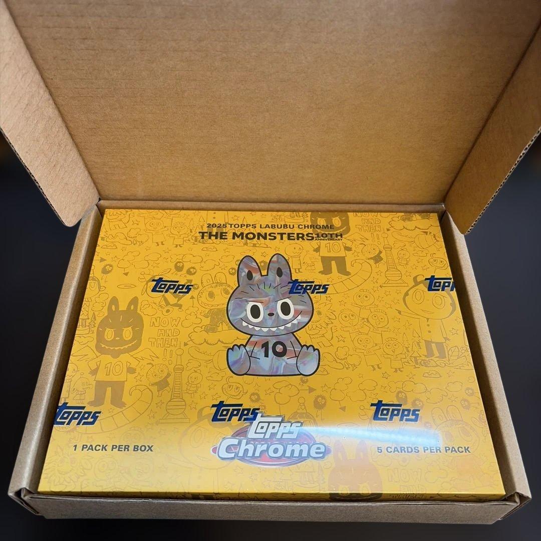 新品未開封】Topps Chrome 10周年記念ボックス ラブブ - メルカリ