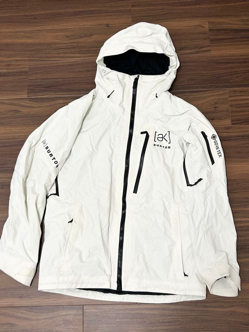 バートン [ak] ゴアテックス Cyclic ジャケット Mサイズ ホワイト