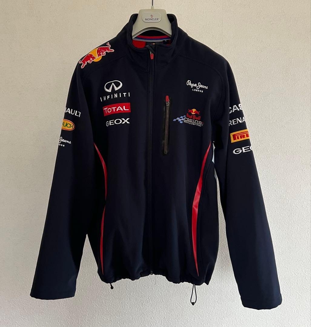 美品 レッドブルレーシング 機能性 ジャケット ソフトシェル レインスーツ L